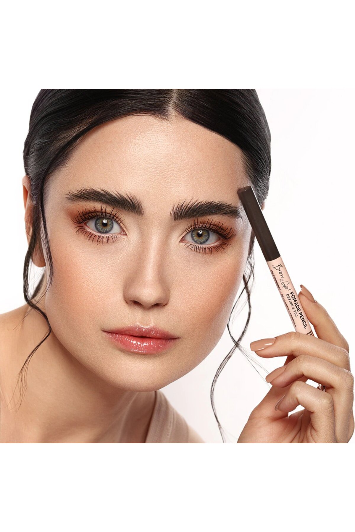 BROW & GO EYEBROW POMADE PENCIL DARK BROWN-