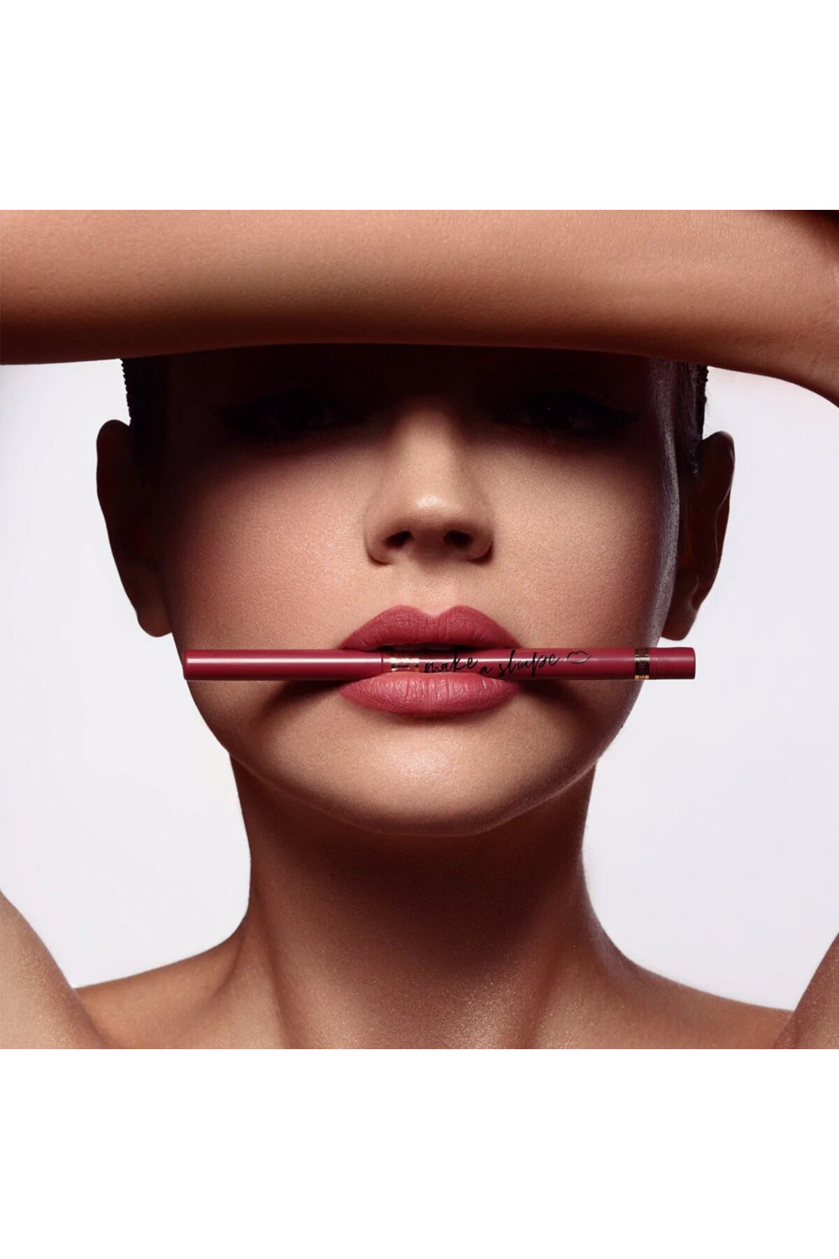 AUTOMATIC LIP LINER MAKE A SHAPE ROSEWOOD-