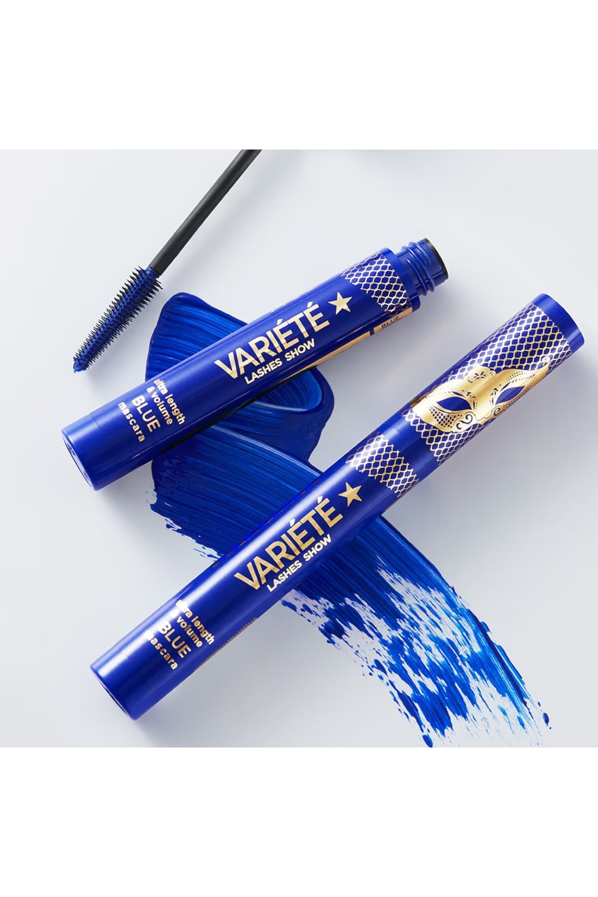 VARIETE LASHES SHOW BLUE COLOR MASCARA-