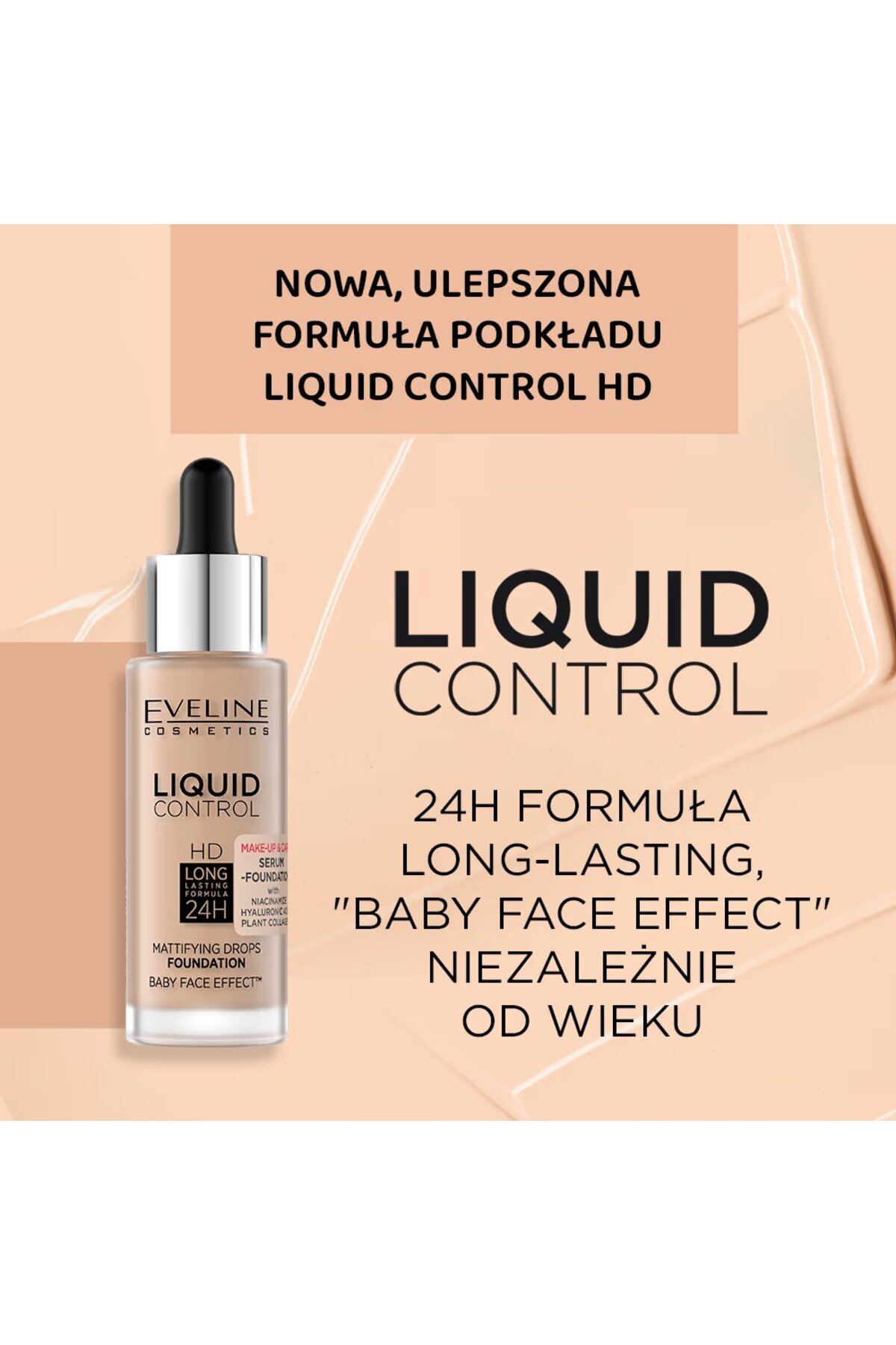 LIQUID CONTROL FOUNDATION WITH DROPPER 015 LIGHT V-
