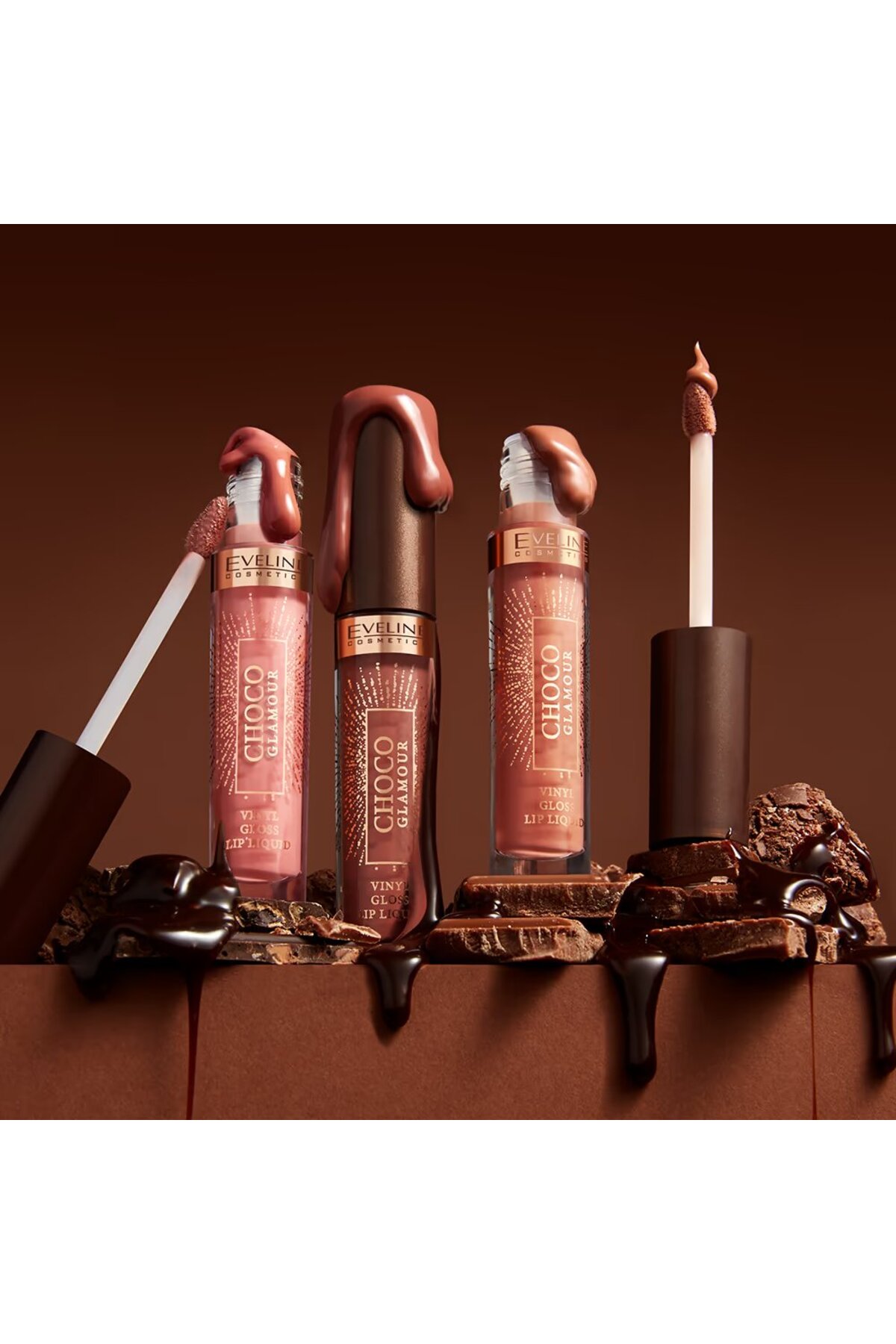 CHOCO GLAMOUR VINYL GLOSS LIP LIQUID N01 4,5 ML-