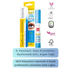 Eveline Cosmetics Konsantre Kirpik Bakım Serumu 8i-