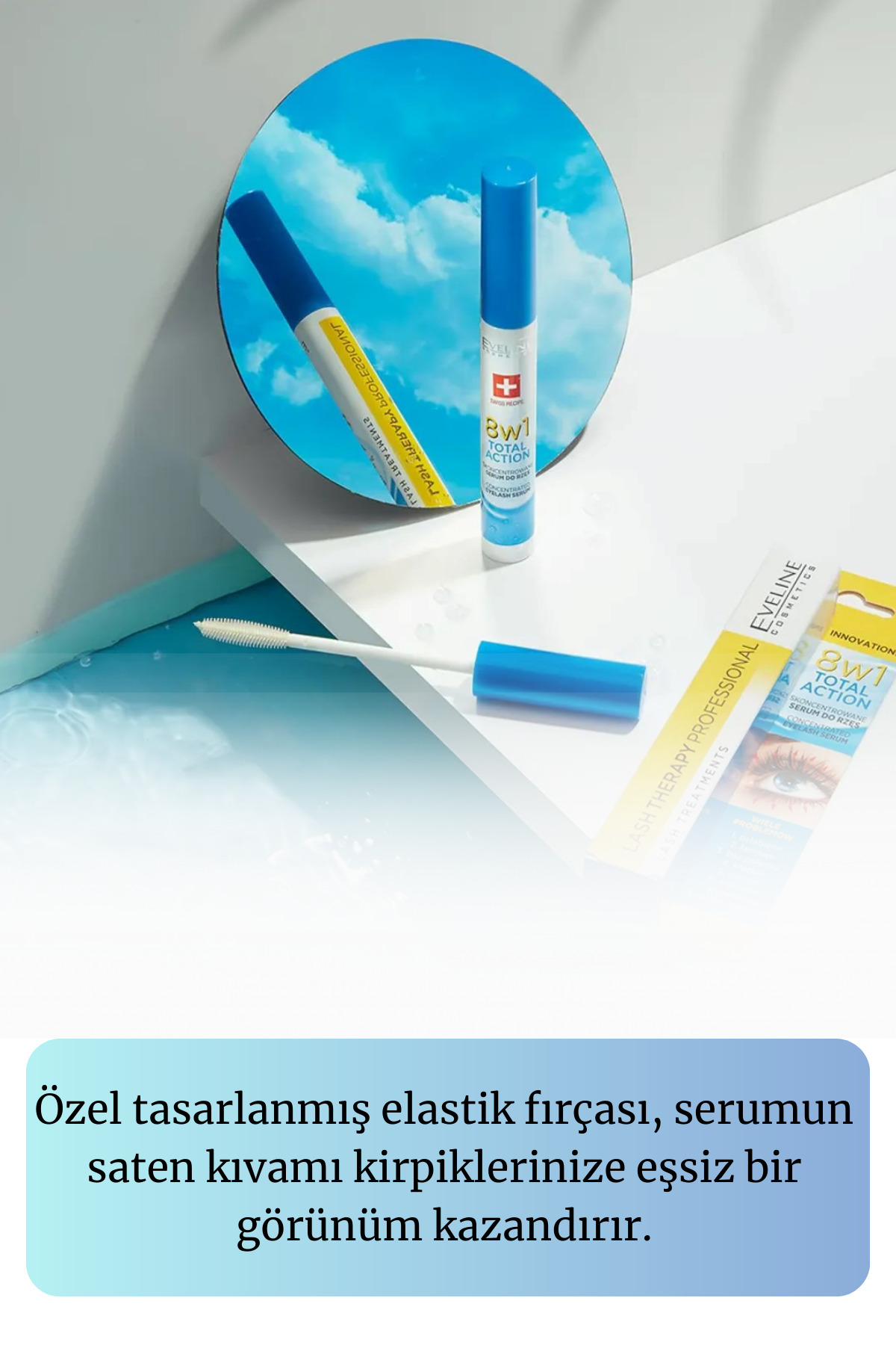 Eveline Cosmetics Konsantre Kirpik Bakım Serumu 8i-