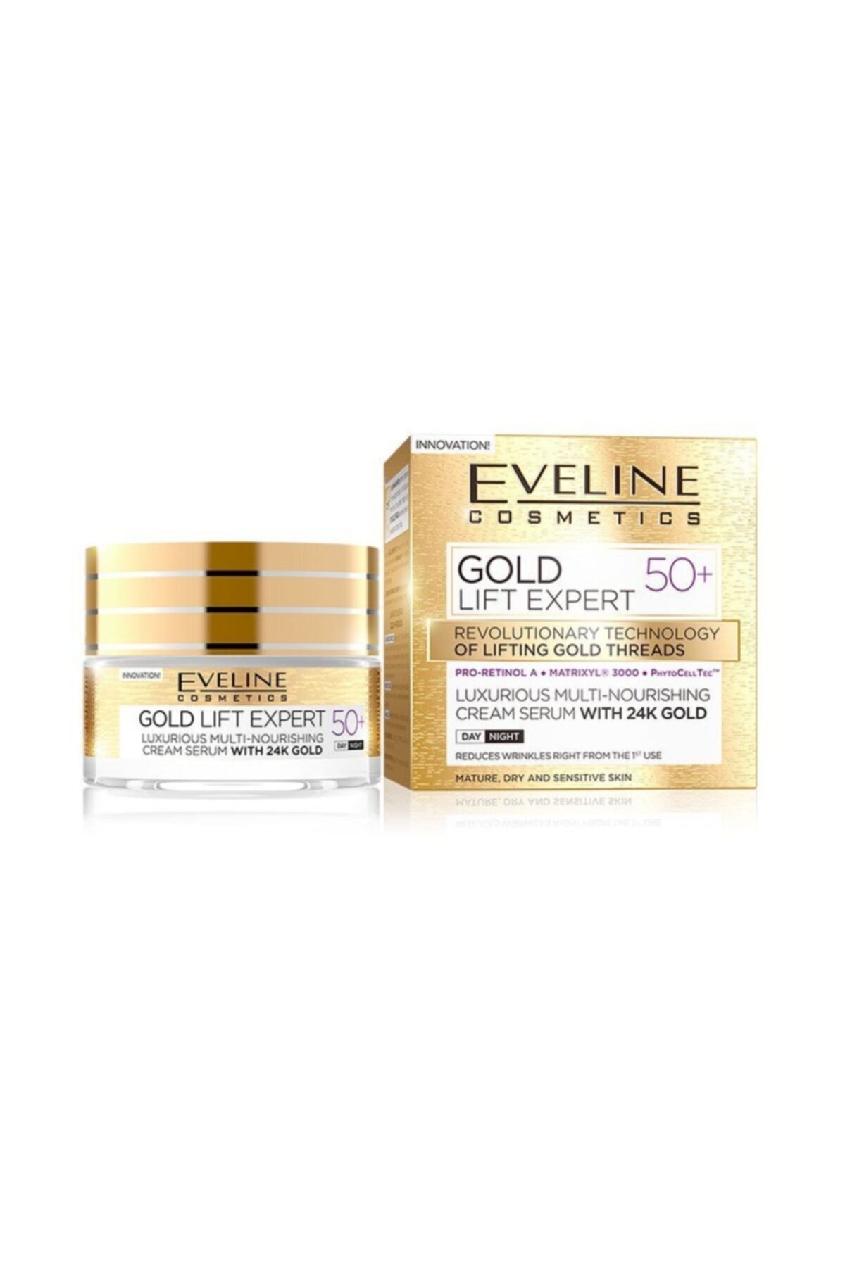 Eveline - Gold Lift 50+ - Luxury multi-nourishing-