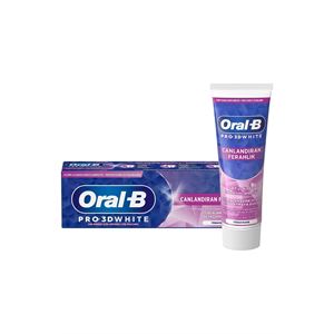 ORAL-B PRO 3D WHİTE CANLANDIRAN FERAHLIK DİŞ MACUN-