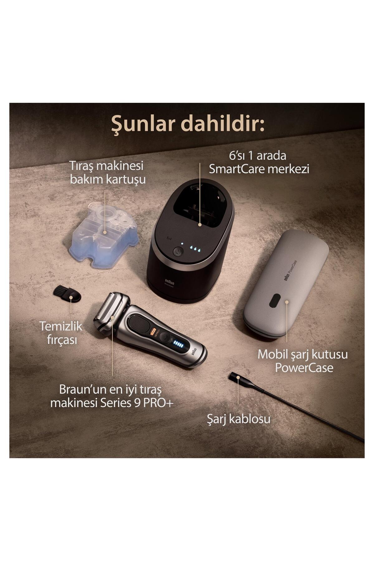 Braun Series 9 PRO+ 9577cc Islak & Kuru Tıraş Maki-