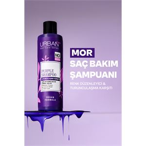 Urban Care Turunculaşma Karşıtı Mor Saç Bakım Şampuanı 250 ml - Sülfatsız-