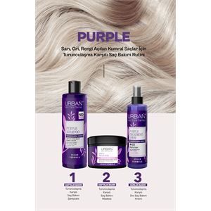 Urban Care Turunculaşma Karşıtı Mor Saç Bakım Şampuanı 250 ml - Sülfatsız-