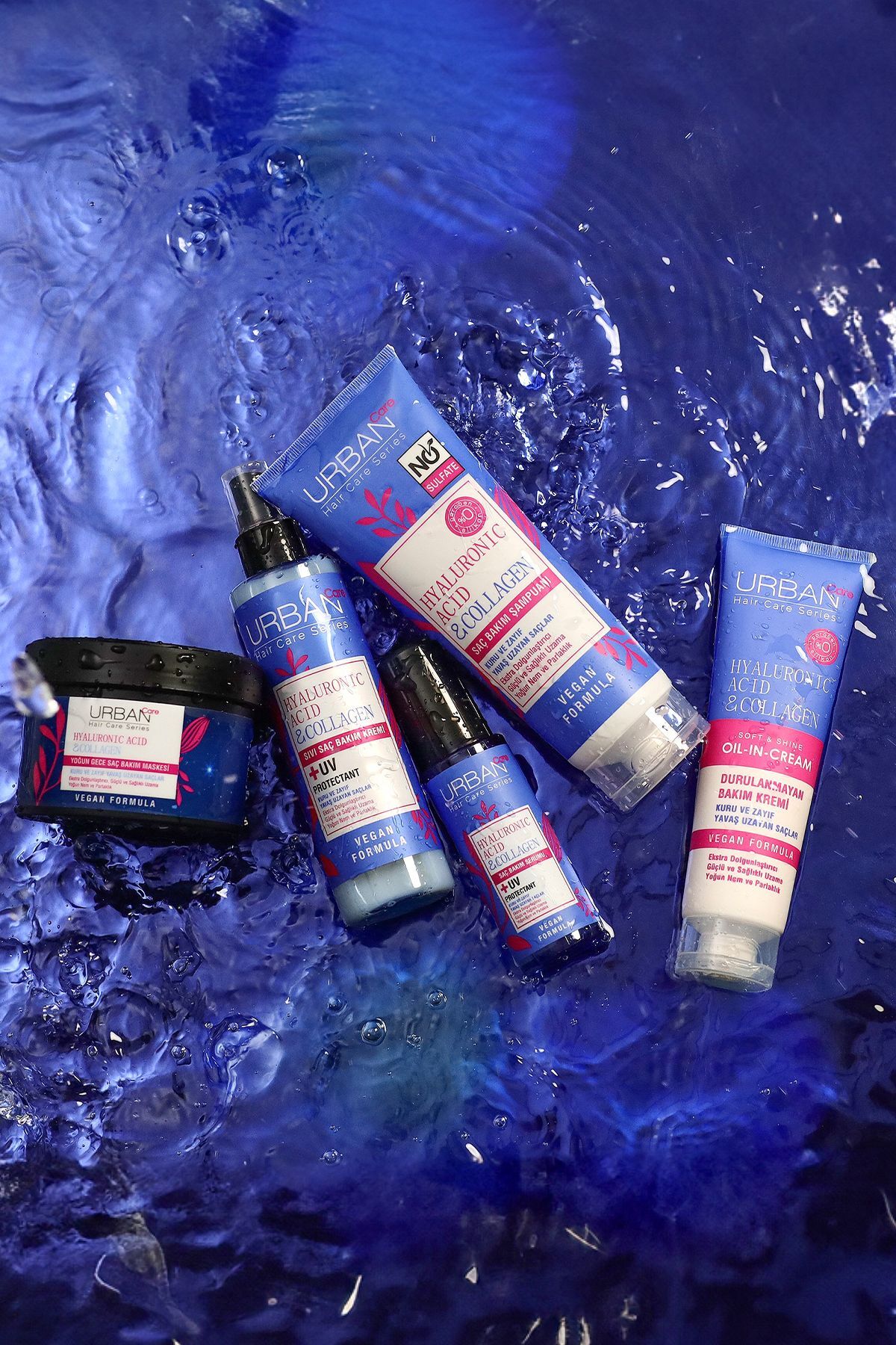 Urban Care Hyaluronic Acid & Collagen Saç Bakım Şa-