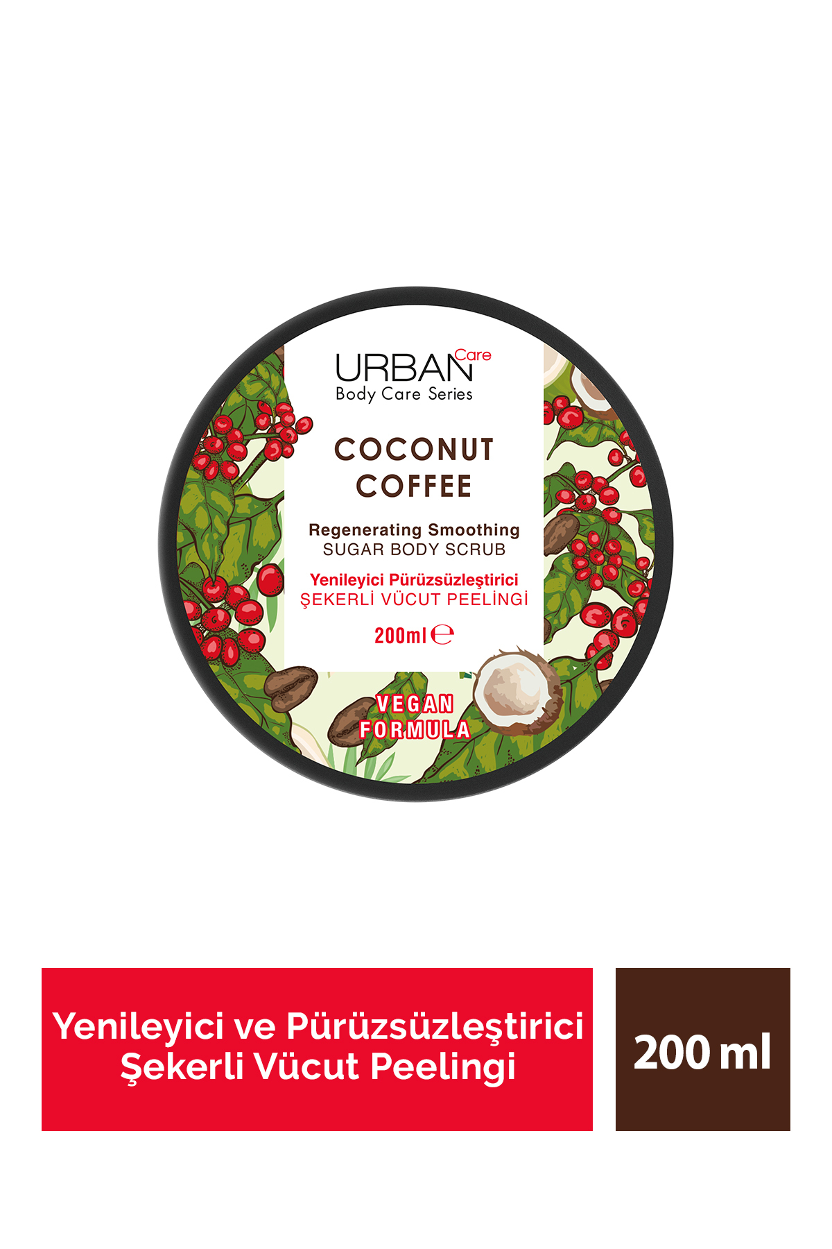 Urban Care Coconut Coffee Yenileyici Ve Pürüzsüzle-