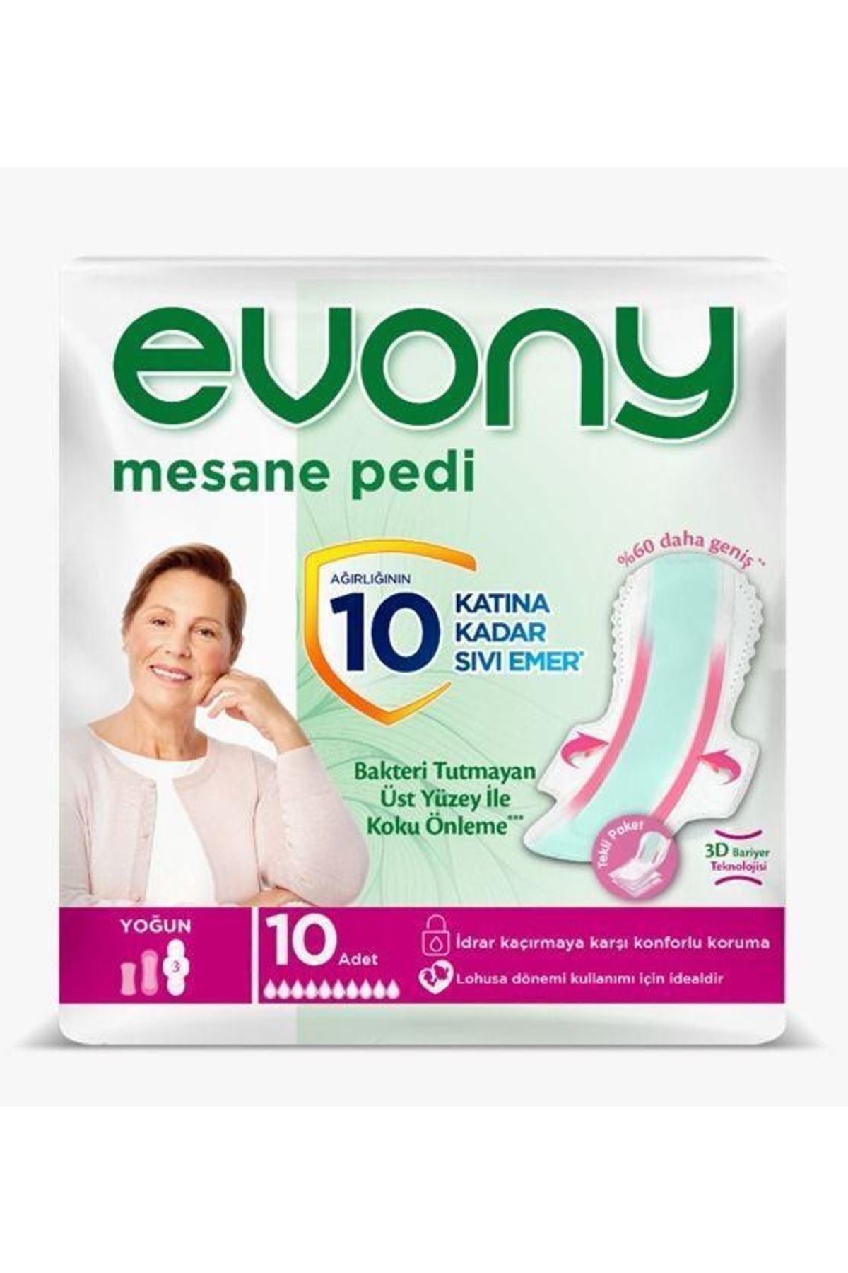 EVONY MESANE PEDİ YOĞUN 10LU-