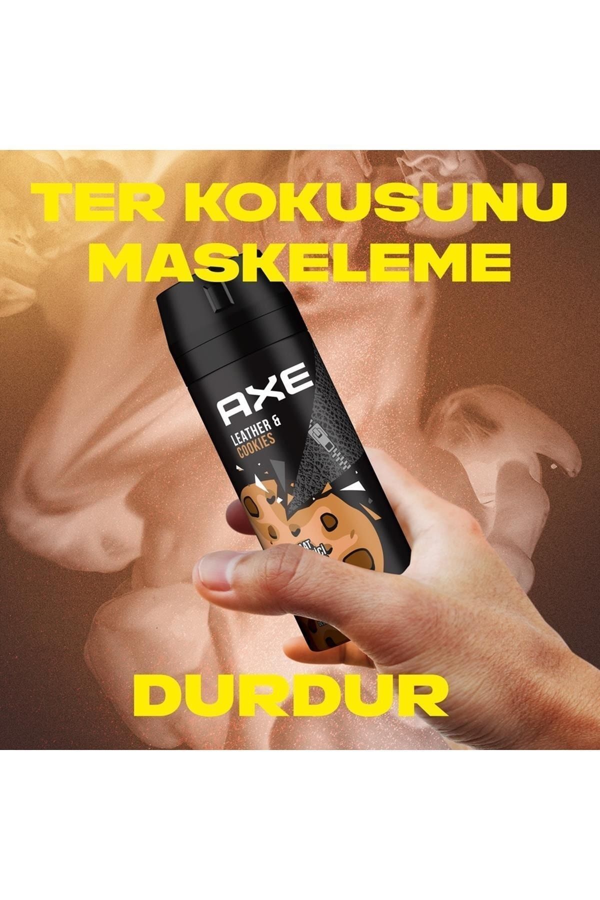 AXE SPREY LEATHER & COOKİES ERKEK DEODORANT 150ML-