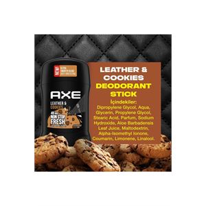 AXE STİCK LEATHER COOKİES ROLL ON 50 GR-