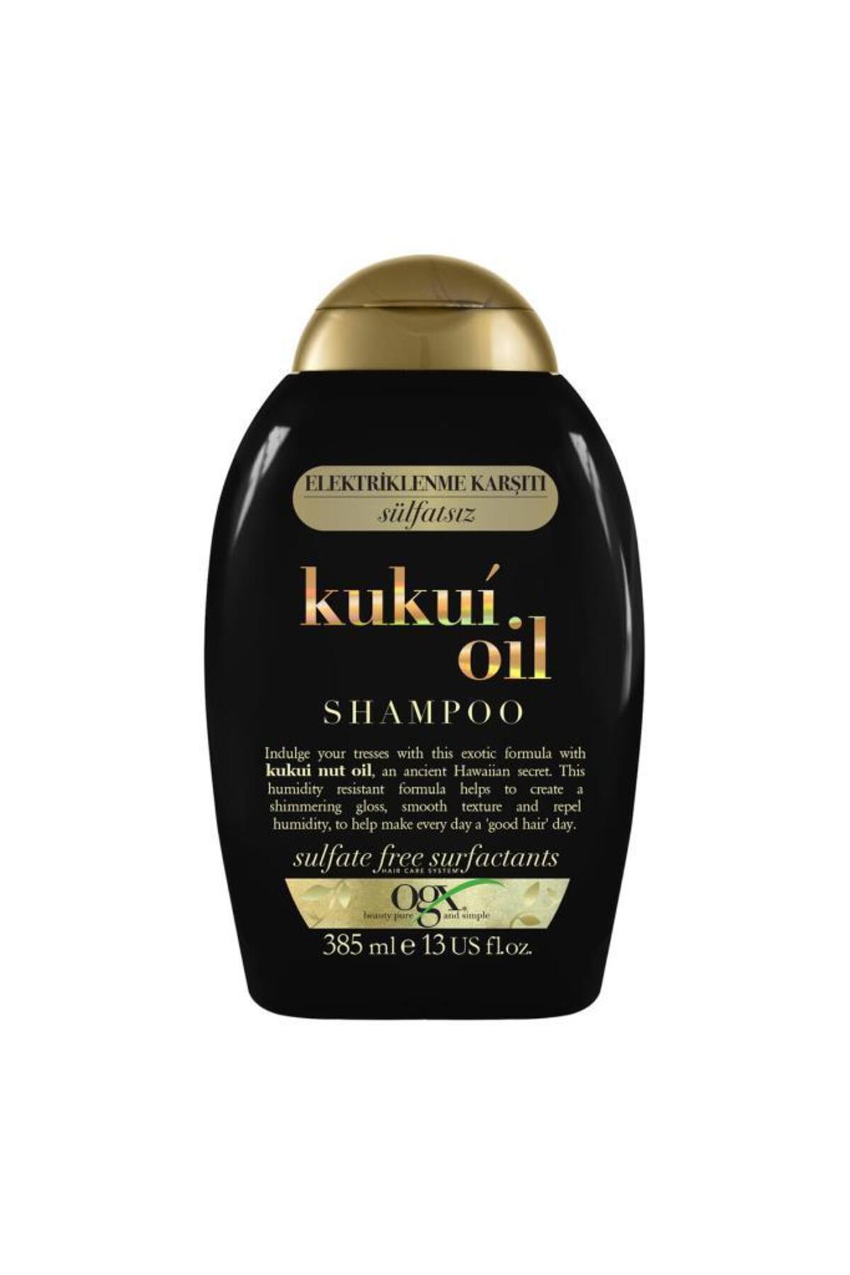 ELEKTRİKLENME KARŞITI KUKUİ OİL SÜLFATSIZ ŞAMPUAN-