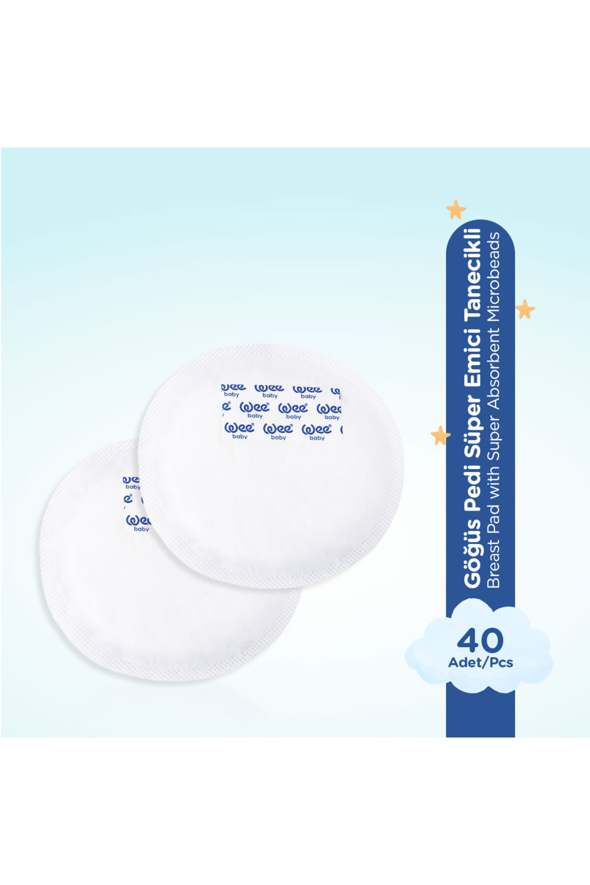 WEE BABY KLASİK GÖĞÜS PEDİ 40LI-
