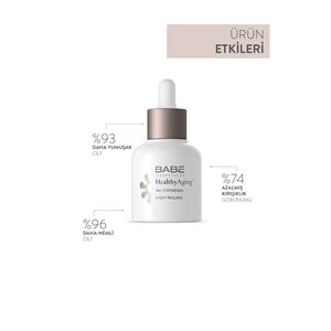 BABE MULTİ RENEWAL NİGHT PEELİNG ETKİLİ  GECE SERUMU 30ML-