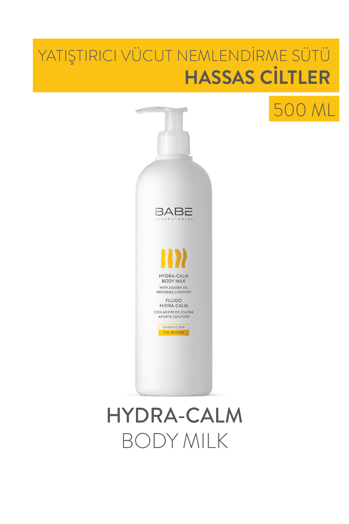 BABE HYDRA CALM BODY MİLK SÜTÜ 500 ML-