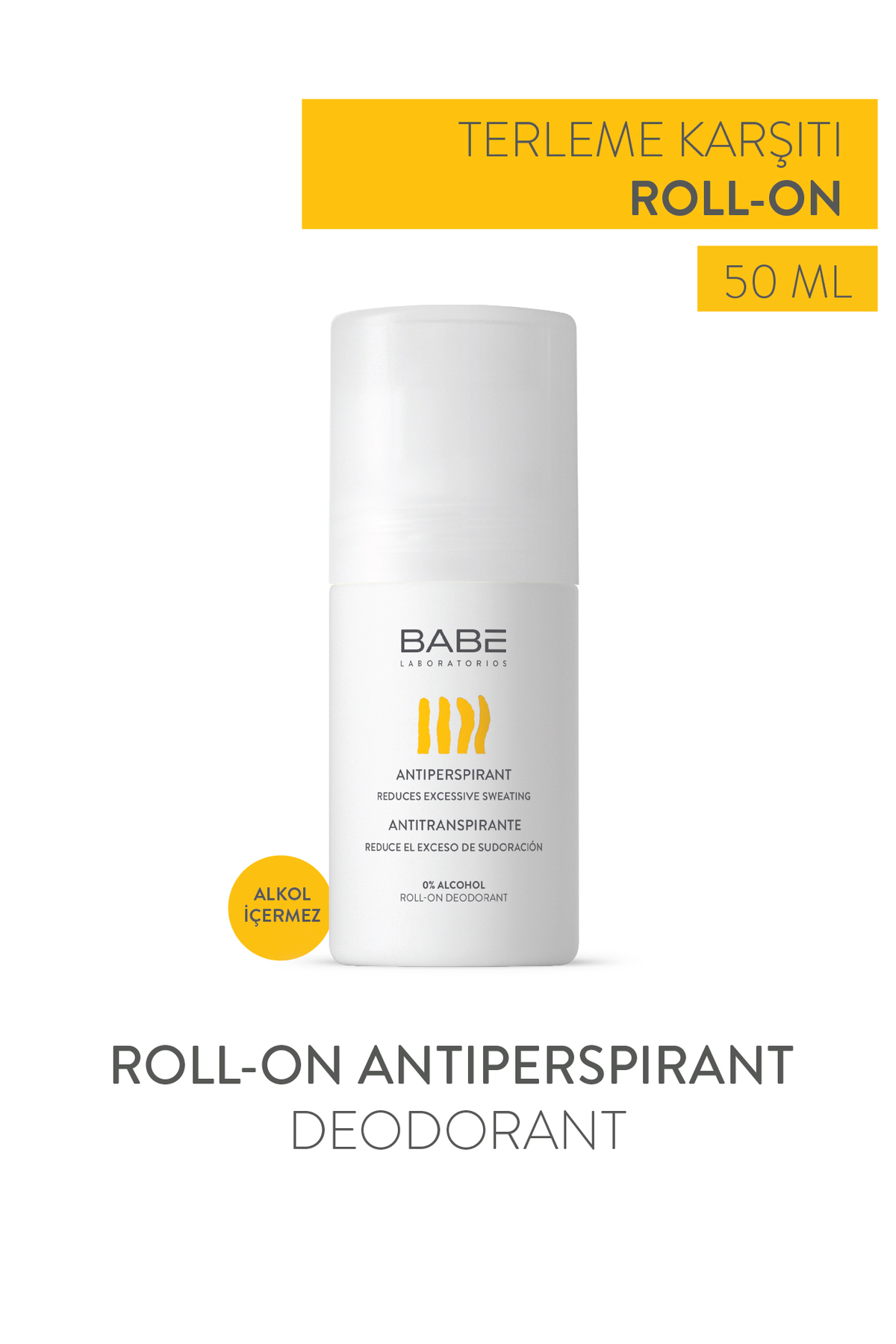 BABE LABORATORİOS ROLL-ON DEODORANT 50 ML-