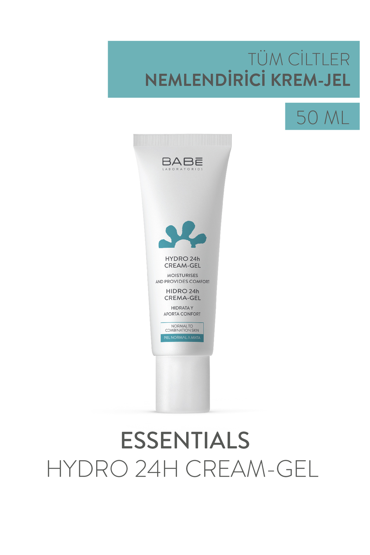 BABE LABORATORİOS SU BAZLI NEMLENDİRİCİ JEL KREM 50ML-