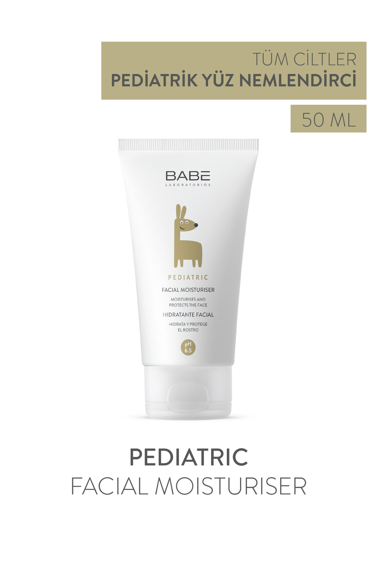 BABE BEBEK VE ÇOCUK İÇİN SPF30 YÜZ NEMLENDİRİCİ 50ML-