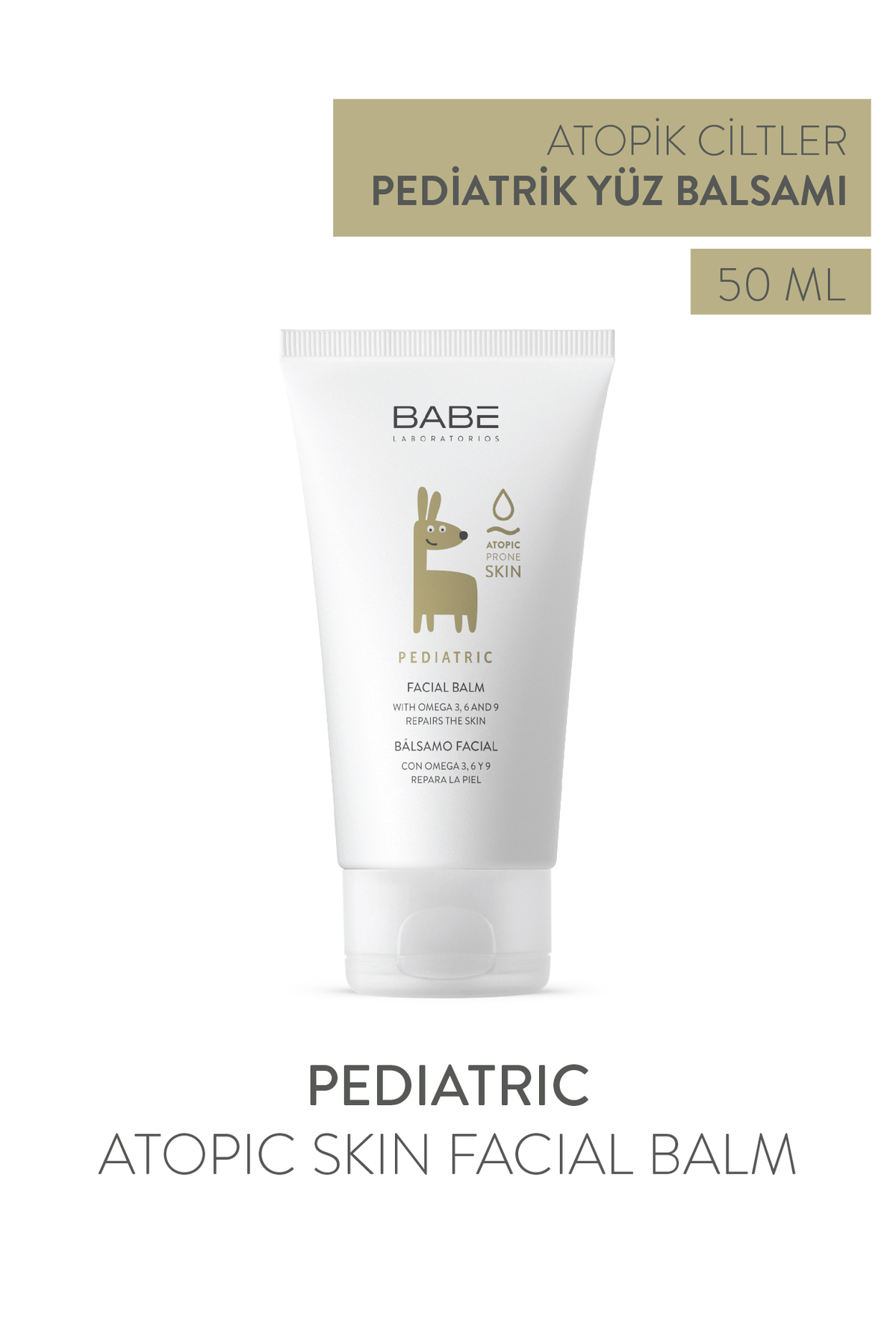 BABE BEBEK ÇOCUK İÇİN ÇOK KURU CİLTYÜZ BALSAMI 50ML-