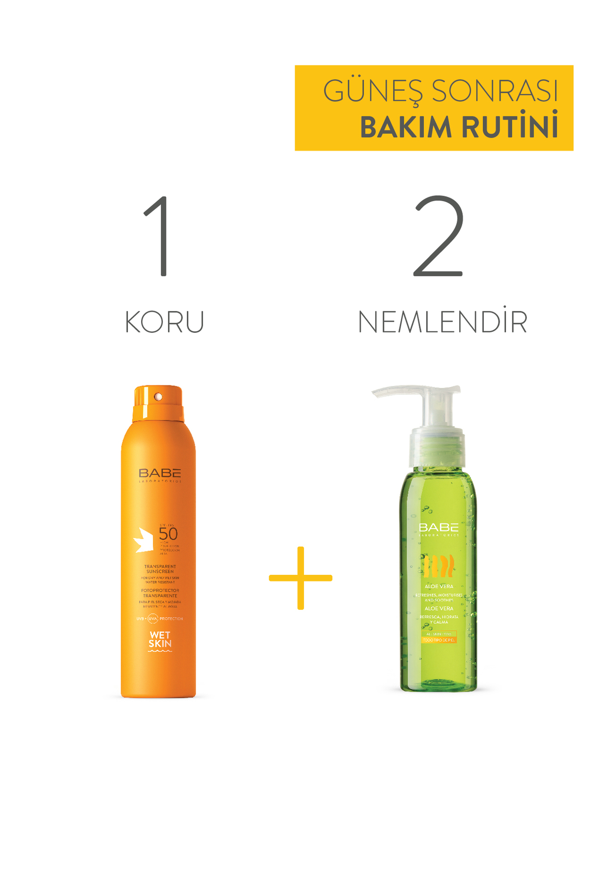 BABE LABORATORİS ALOE İÇEREN YATIŞTIRCI ETKİLİ JEL 90 ML-