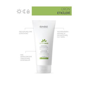 BABE LABORATORİOS ARINDIRICI YÜZ TEMİZLEME JELİ 100-