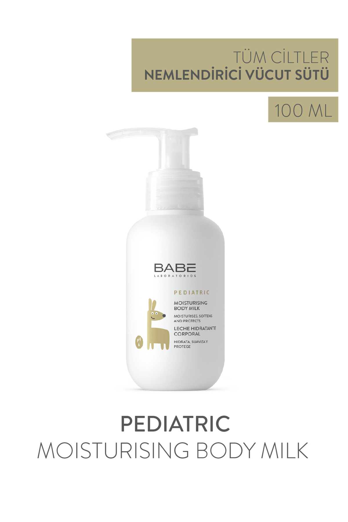 BABE LABORATORİOS PEDİATRİC MOİSTURİSİNG VÜCUT SÜTÜ 100ML-