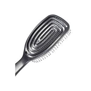 NASCİTA PRO ÜÇ BOYUTLU SAÇ FIRÇASI SİYAH-