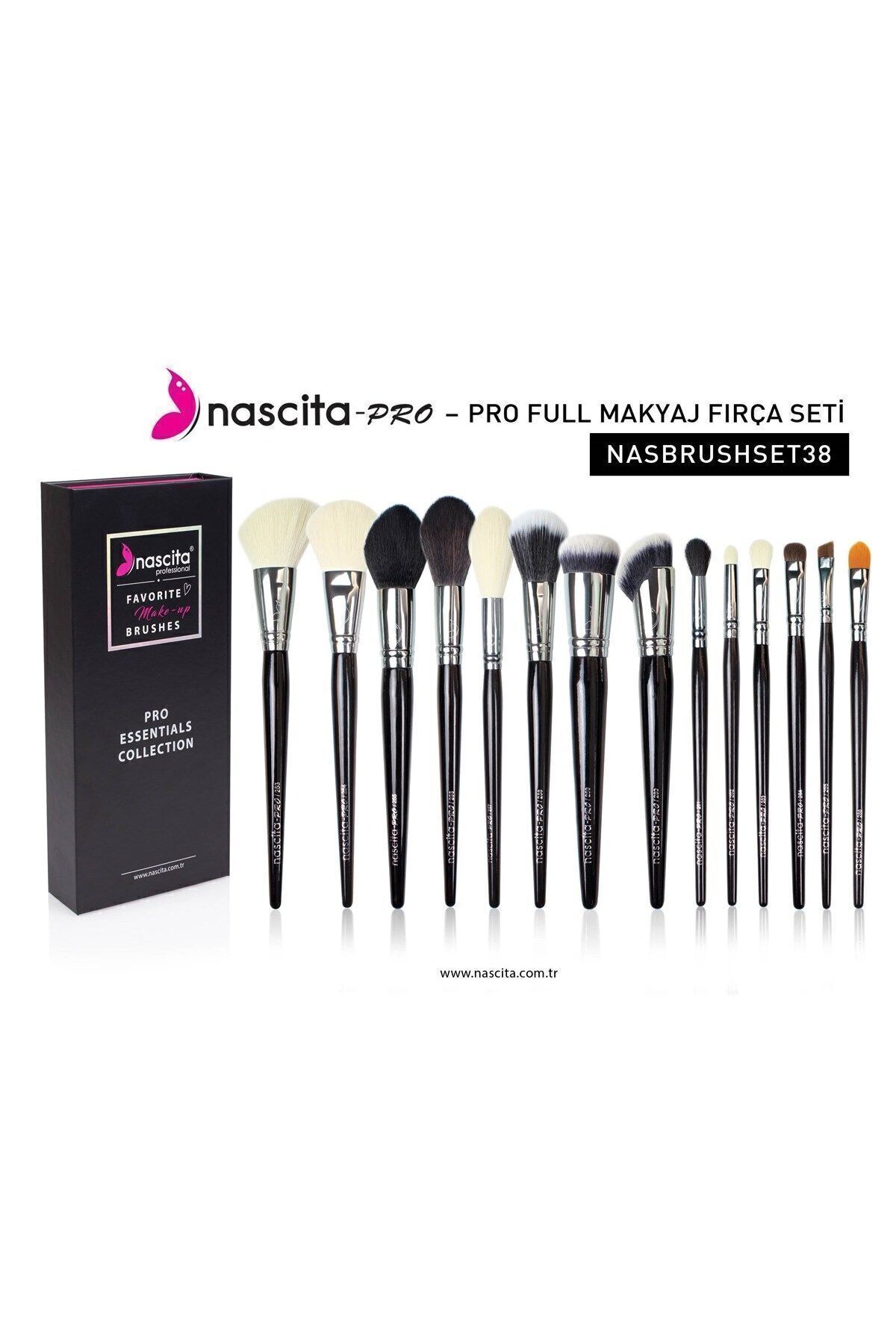 NASCİTA PRO ESSENTİALS COLLECTİON MAKYAJ FIRÇA SET-