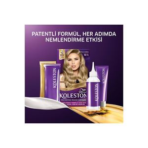 WELLA KOLESTON KİT  8/1 AÇIK KÜLLÜ KUMRAL SAÇ BOYASI-