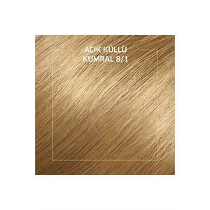 WELLA KOLESTON KİT  8/1 AÇIK KÜLLÜ KUMRAL SAÇ BOYASI-