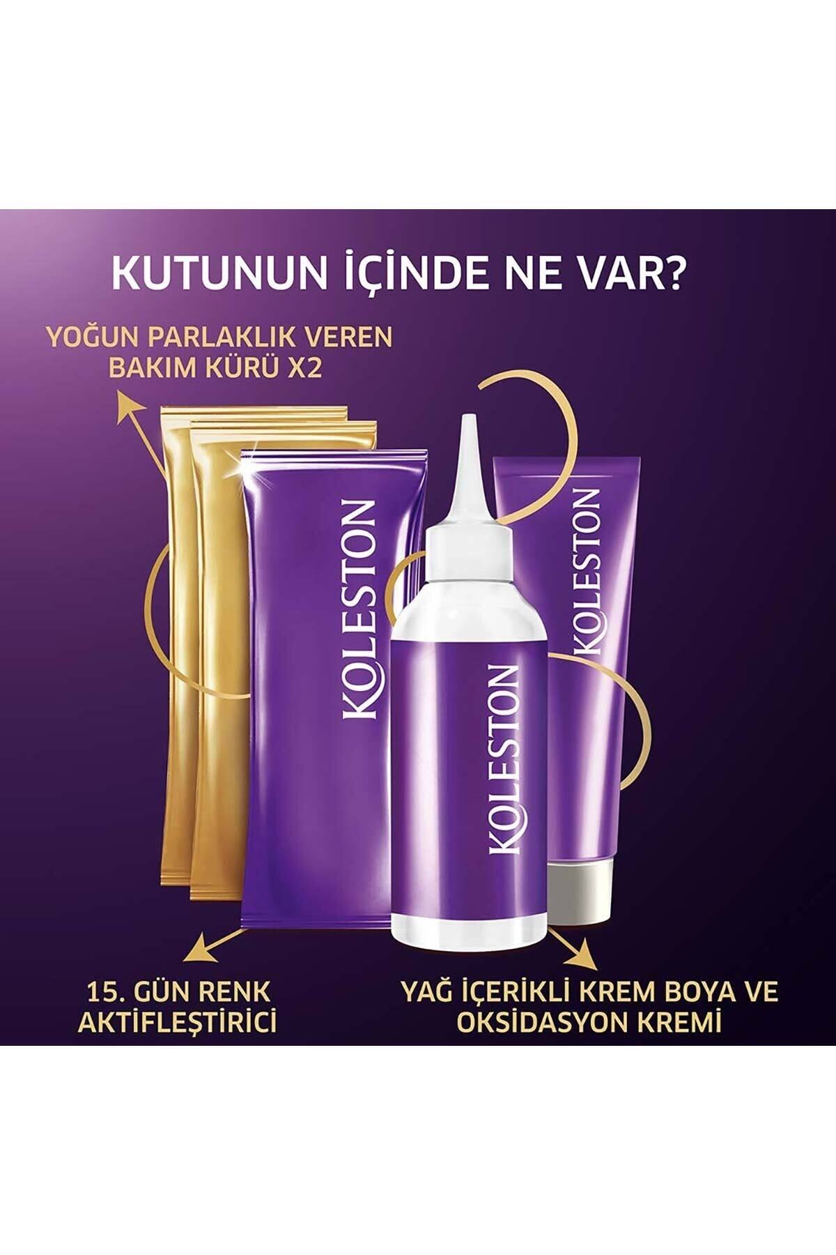 WELLA KOLESTON KİT  8/1 AÇIK KÜLLÜ KUMRAL SAÇ BOYASI-