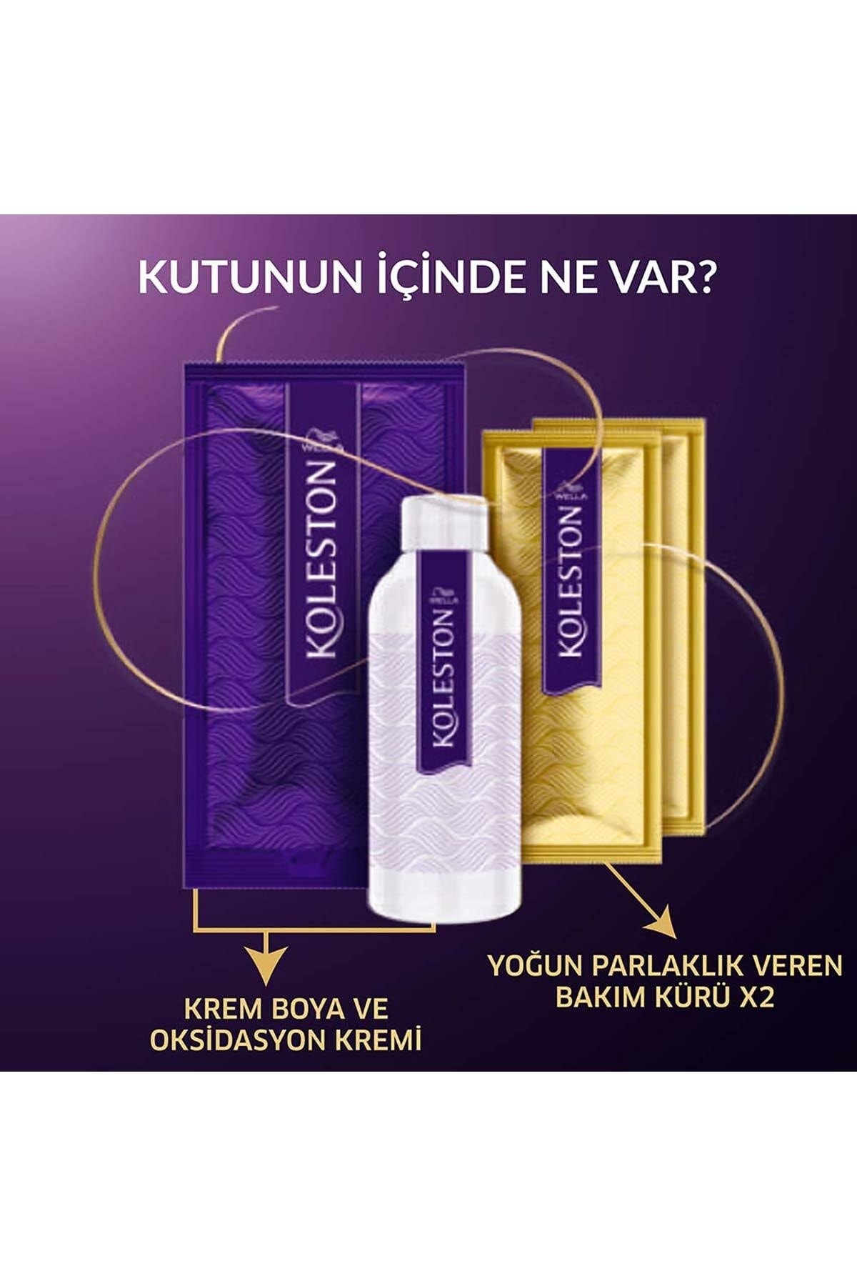 WELLA KOLESTON KIT 77/44 KOR ATESI KIZILI SAÇ BOYASI-