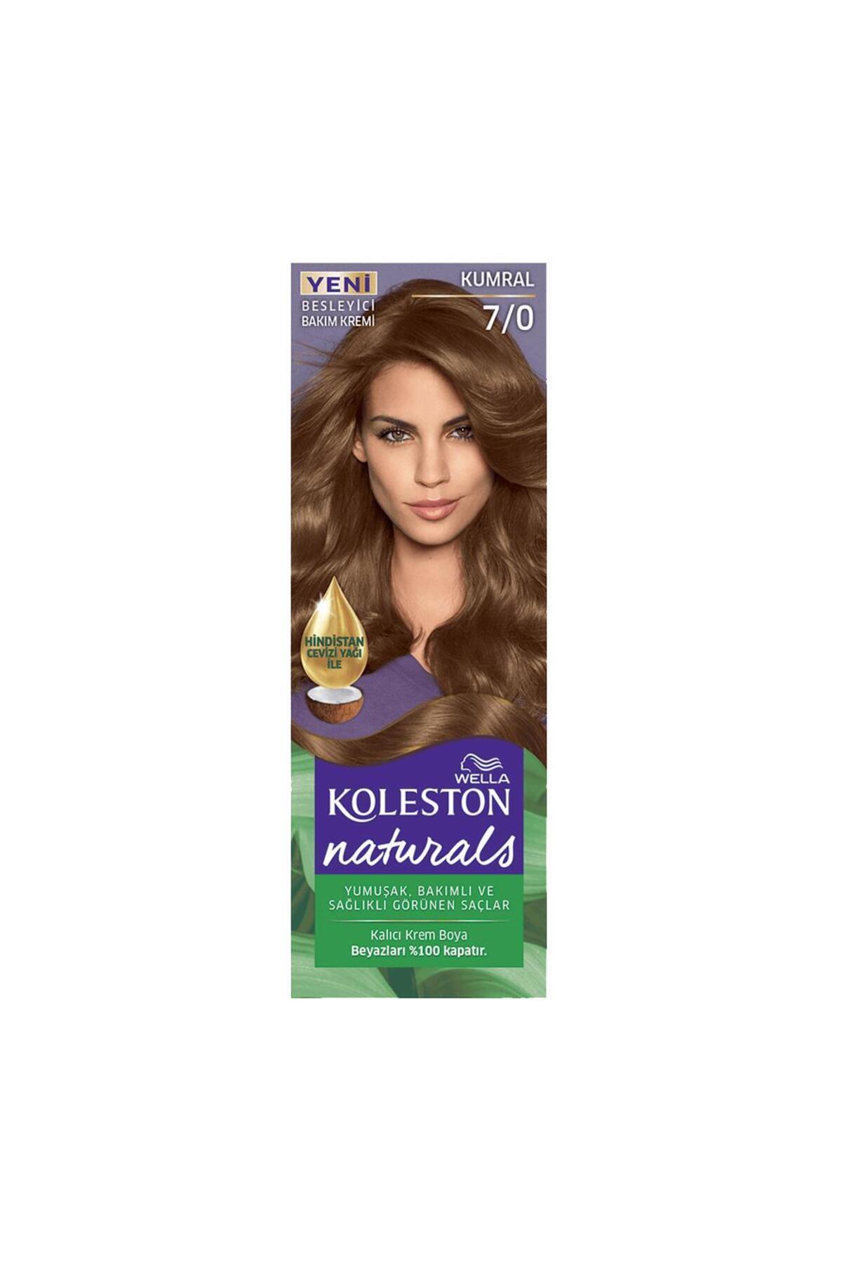 WELLA KOLESTON NATURALS KUMRAL 7/0 SAÇ BOYASI-