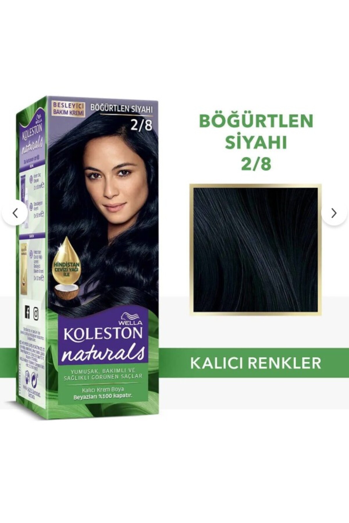 WELLA KOLESTON NATURALS SAÇ BOYASI 2/8 BÖĞÜRTLEN S-