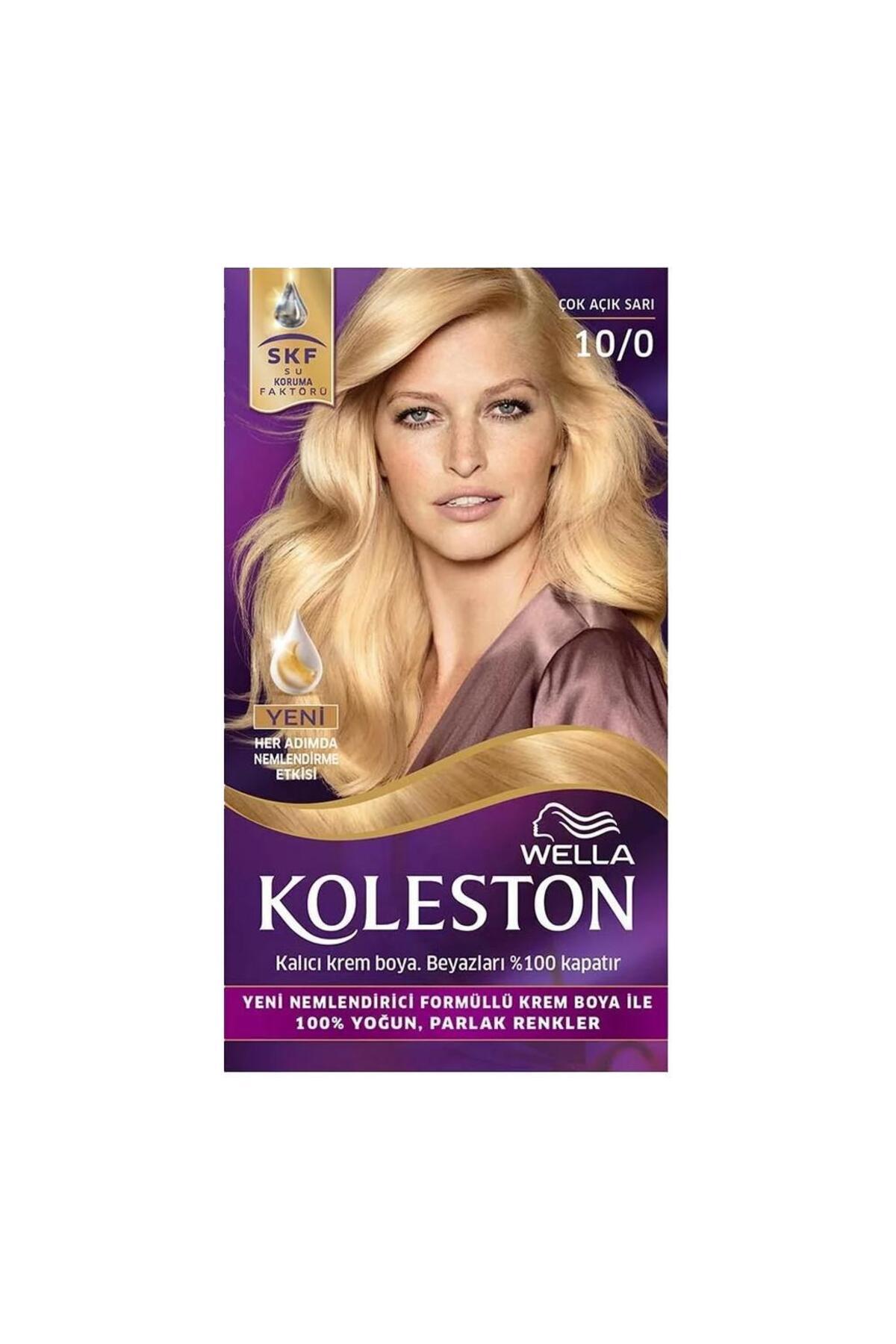 WELLA KIT 10/0 COK ACIK SARI KOLESTONKİT-