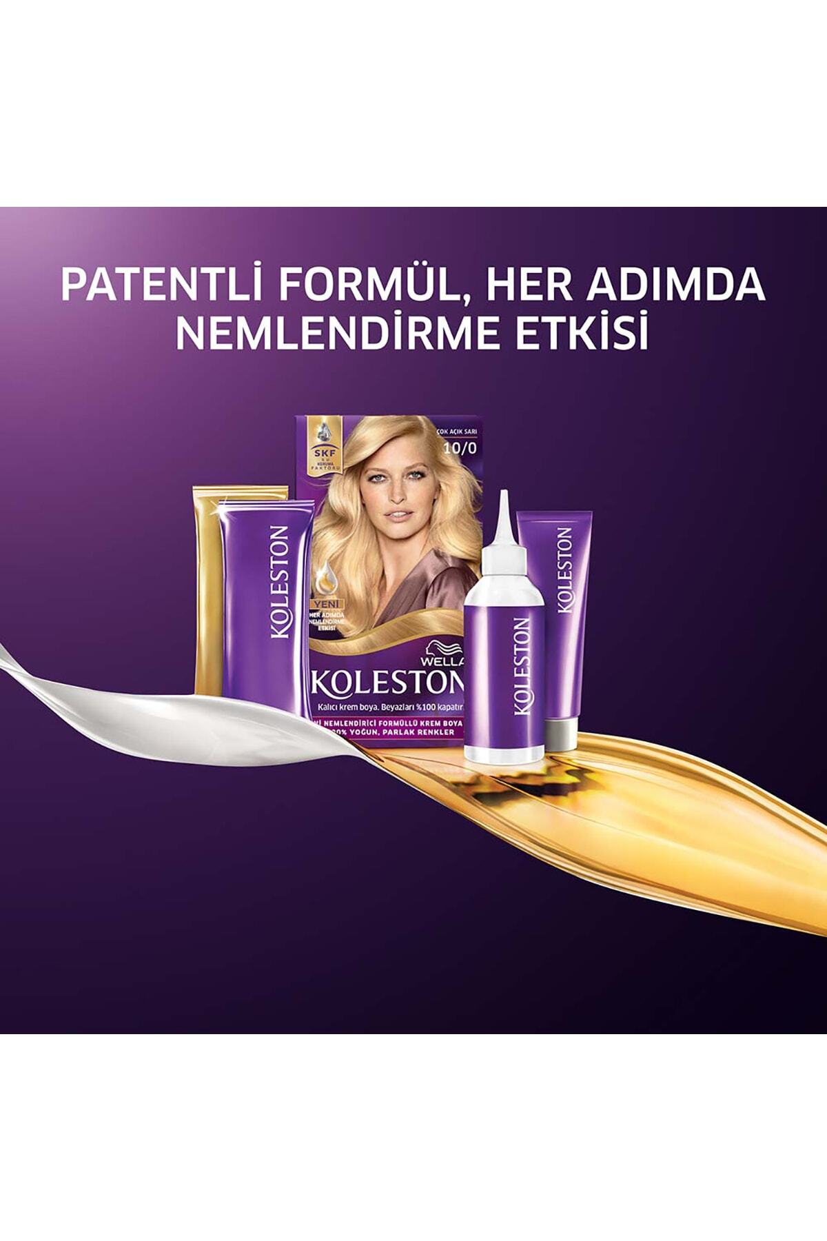 WELLA KIT 10/0 COK ACIK SARI KOLESTONKİT-