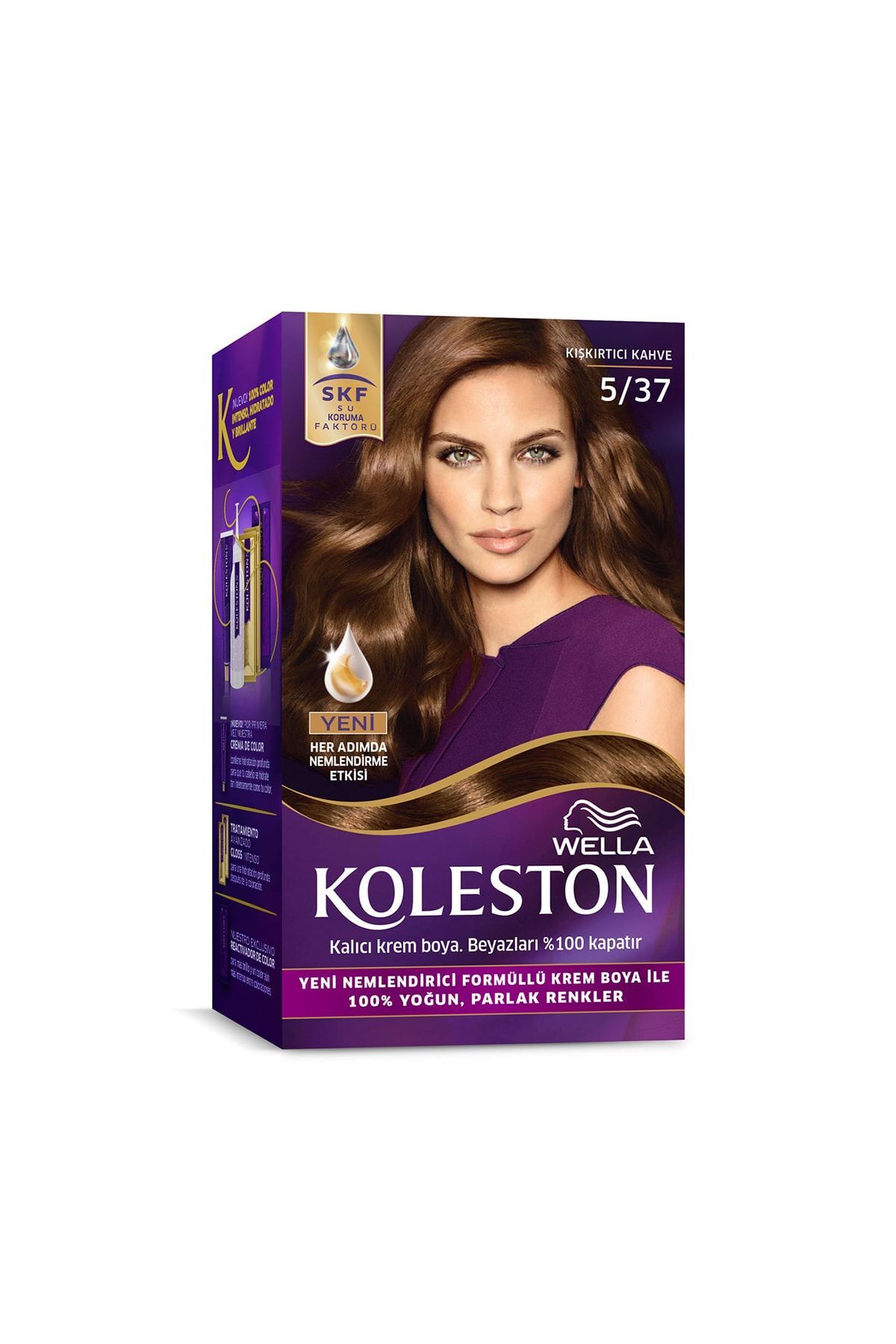 WELLA KIT 5/37 KISKIRTICI KAHVE KOLESTONKİT-