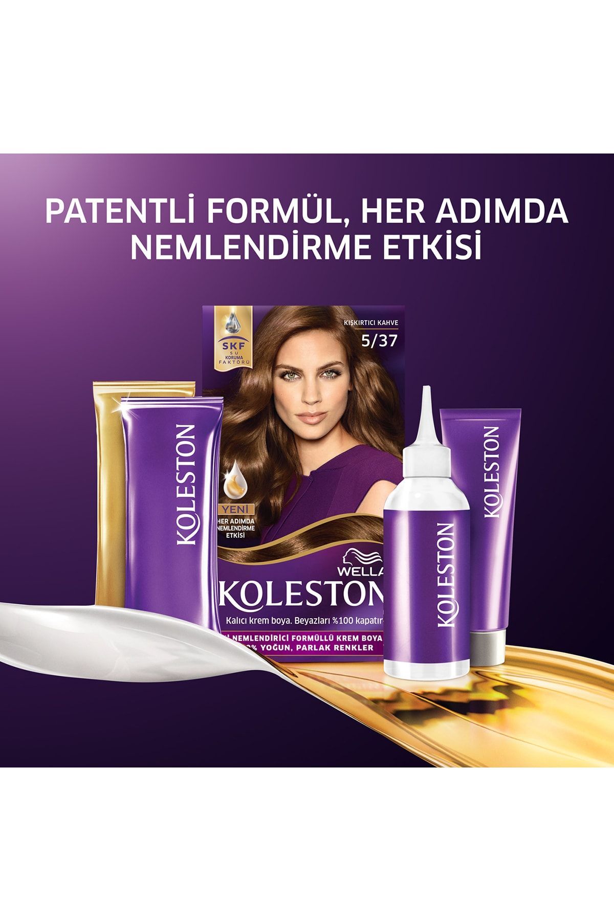 WELLA KIT 5/37 KISKIRTICI KAHVE KOLESTONKİT-