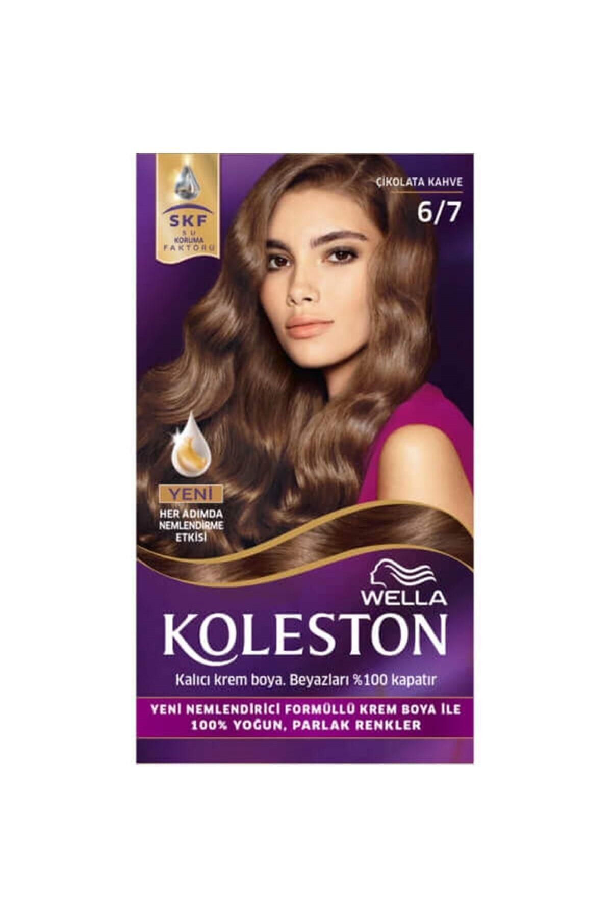 WELLA KOLESTON SAÇ BOYASI KIT 6/7 ÇİKOLATA KAHVE-