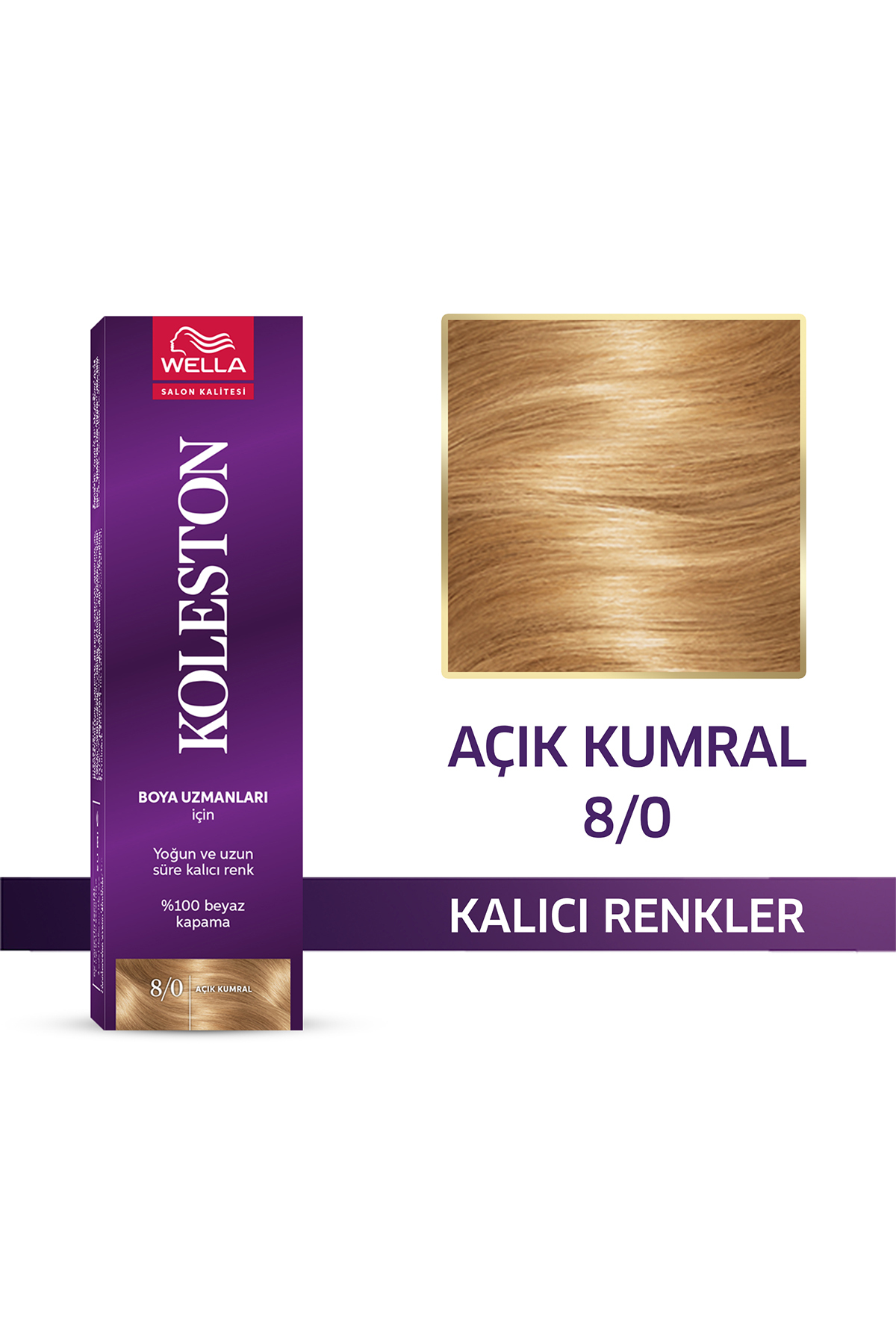WELLA KOLESTON SINGLE 8/0 ACIK KUMRAL-
