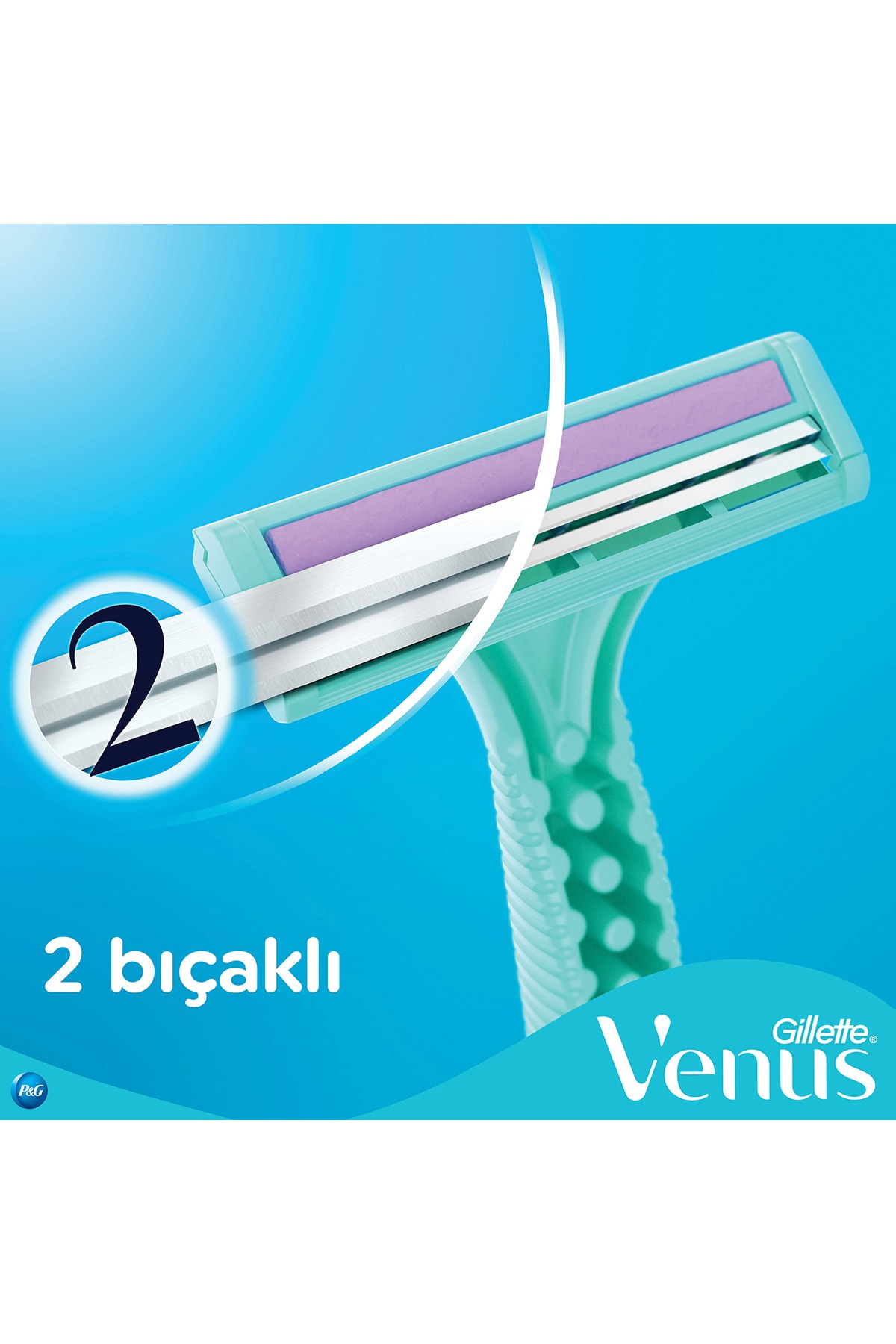GİLLETTE VENUS 2 BIÇAKLI 4 LÜ POŞET-