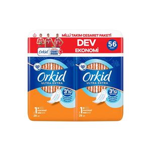 ORKİD ULTRA EXTRA 56LI NORMAL CESARET PAKETİ HİJYENİK PED-