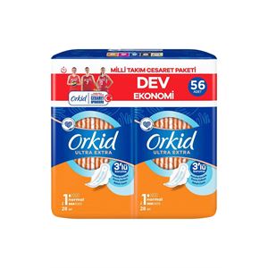 ORKİD ULTRA EXTRA 56LI NORMAL CESARET PAKETİ HİJYENİK PED-
