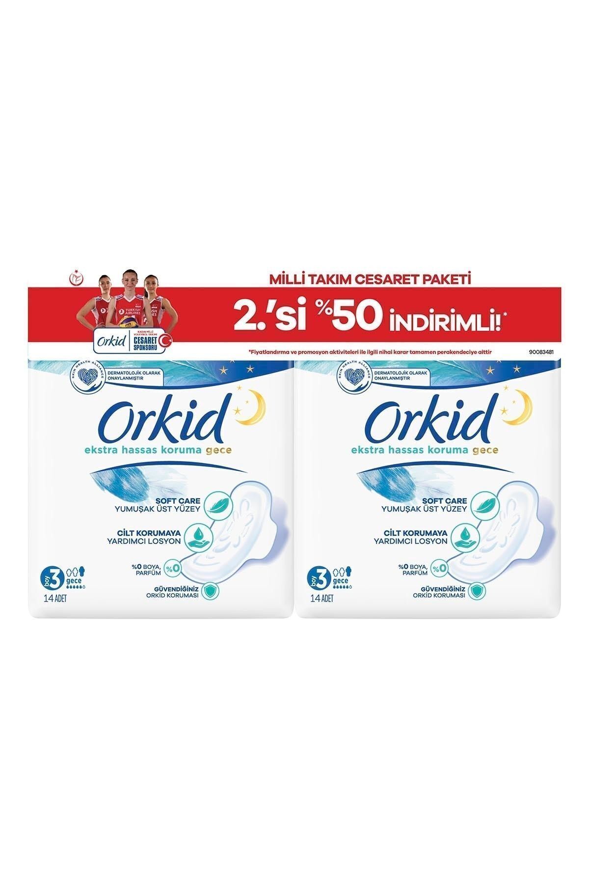 ORKİD EKSTRA HASSAS CESARET PAKETİ GECE 28Lİ-