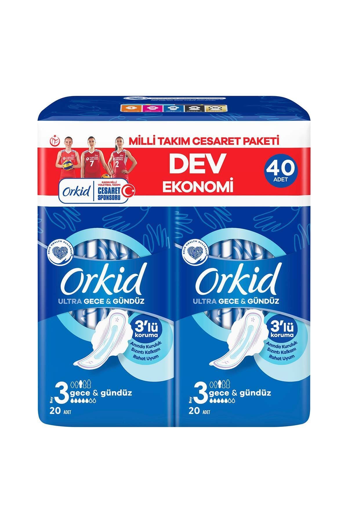 ORKİD ULTRA EXTRA GECE 40LI CESARET PAKETİ-