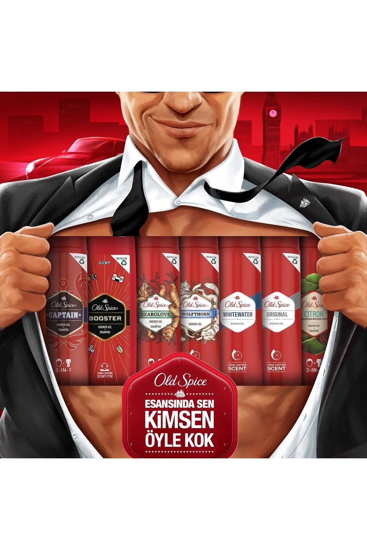 OLD SPİCE DUŞ JELİ WOLFTHORN  400 ML-