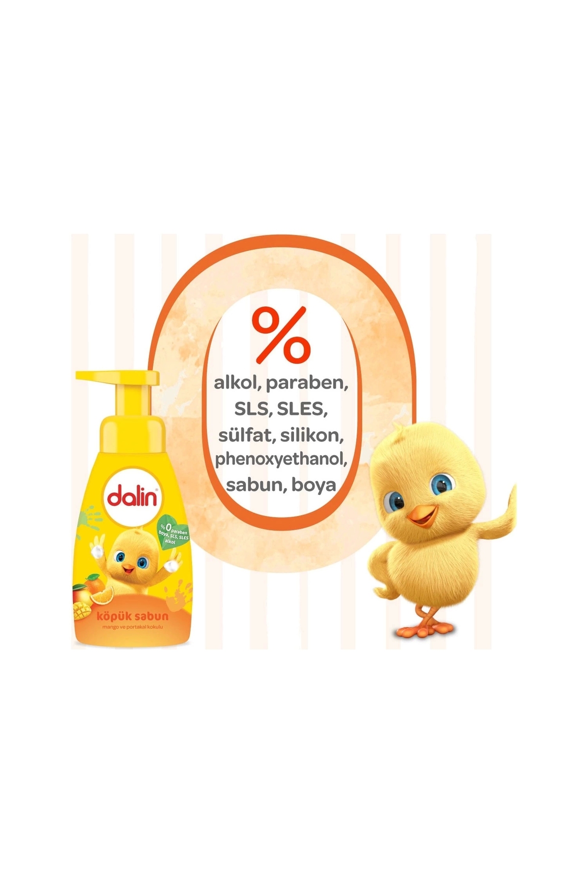 DALİN KÖPÜK SABUN ORMAN MEYVELİ 200ML-