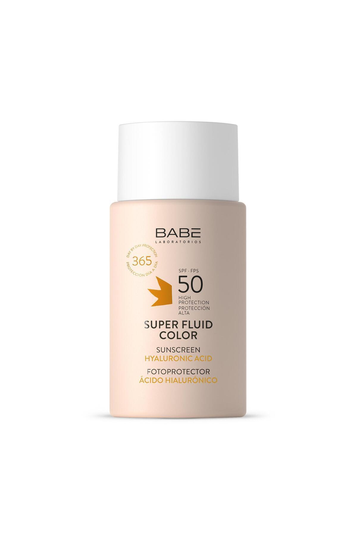BABE SÜPER ETKİLİ SPF50 RENKLİ GÜNEŞ KORUYUCU KREM  50ML-